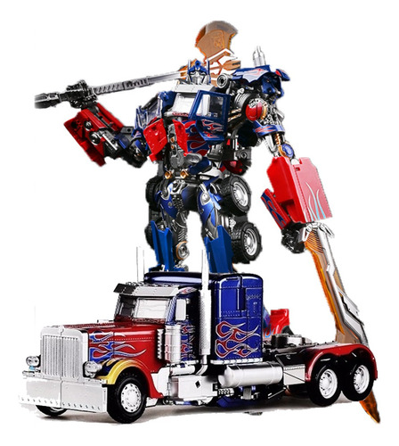 Mpm04 Optimus Prime Figura De Acción Autobot Boy Coche Robot