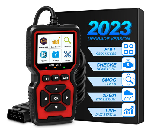 52hz Herramienta De Diagnostico Del Escaner Obd2, Lector De