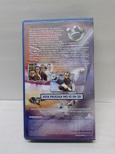 Película Mini Espías 3 Game Over En Vhs Doblada Al Español (Usado)
