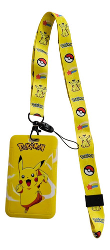 Porta Sube Tareta Pikachu Anime Pokemon  