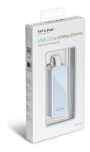 Adaptador Tp-link Ue200 Rj45 Ethernet Usb Macbook Air Apple