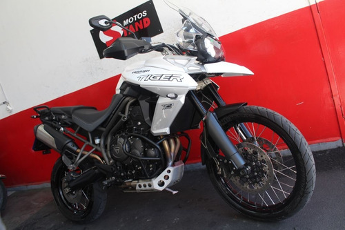 Imagem 2 de 11 de Triumph Tiger 800 Xcx 800xcx Abs 2020 Branca Branco