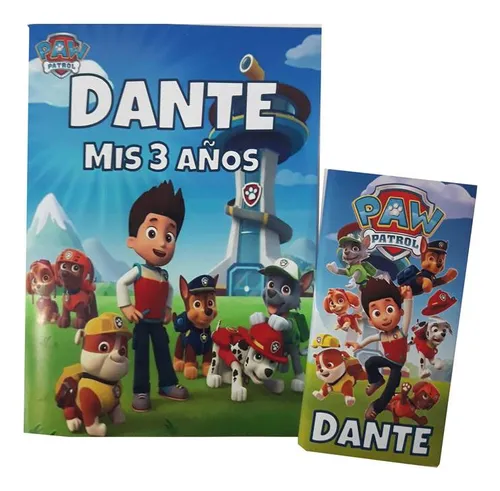 comprar 20 Libritos Colorear Y 20 Lapices X6 Paw Patrol 