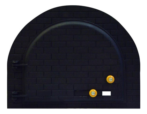 Porta De Forno Americana Fogão A Lenha Pizza Iglu G 37x31cm