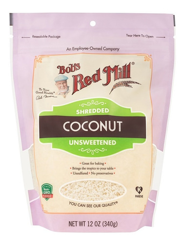 Bob's Red Mill Coco Rallado -  Shredded Coconut  340 Gr