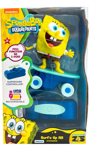 Bob Esponja Pantalones Cuadrados Surf's Up Bob Esponja Rc, A