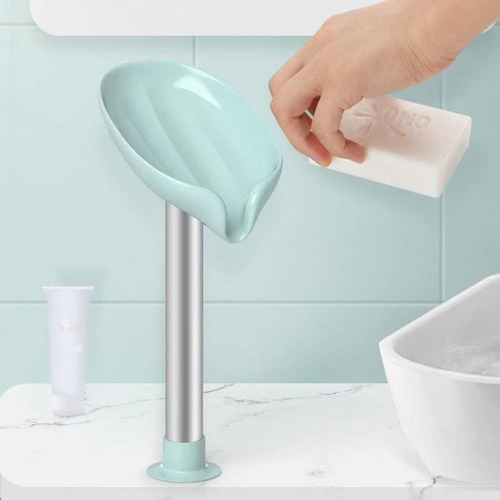 Soporte De Jabón Con Ventosa Autodrenante Para Ducha/baño (2