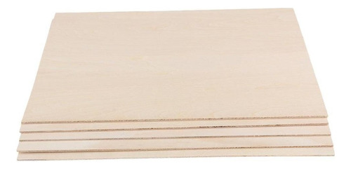 Láminas De Madera Contrachapada De 50 X 100 X 1,5 Mm, 10 Pie