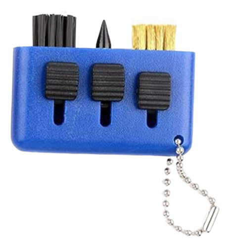 Cepillo De Limpieza De Palos De Golf, Cepillo De Pelota Azul
