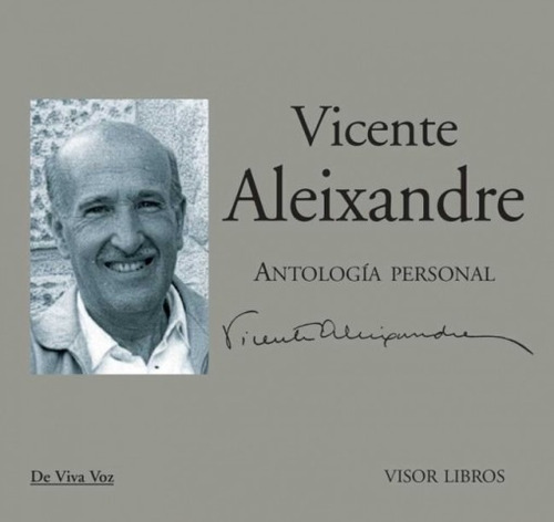 Antologia Personal ( Vicente Aleixandre ) (c/cd)