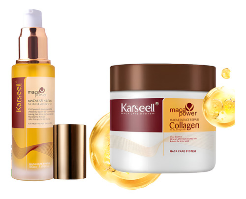 Set Karseell Mascarilla Maca Power + Oleo Collagen