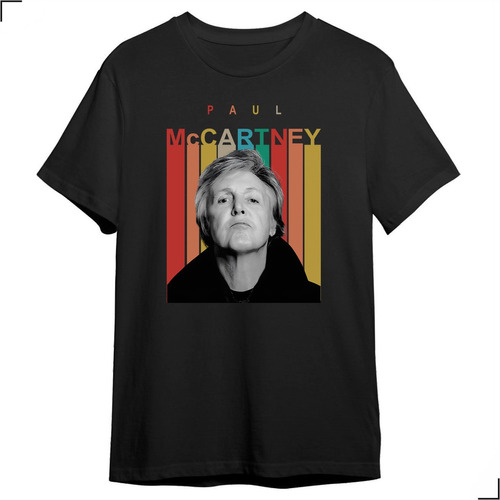 Camisa Básica Cantor Paul Mccartney Yesterday Beatle Vintage