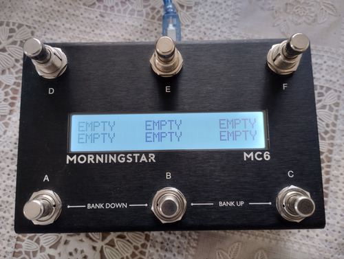 Pedal Controlador Morning Star Mc6 Midi Azul-escuro (Usado)