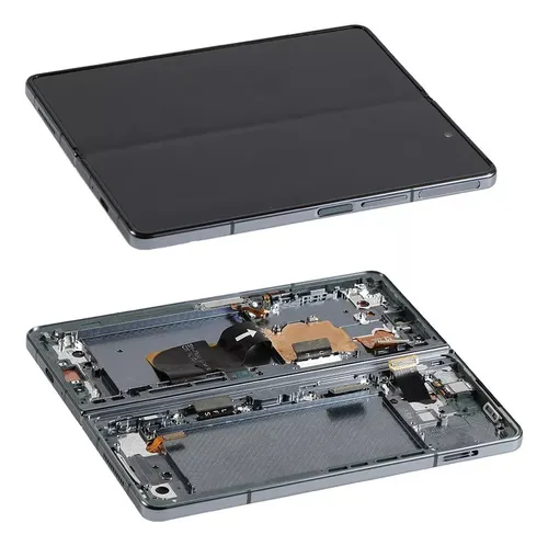 Display Interno Repuesto Para Galaxy Z Fold 4 Lcd Con Marco