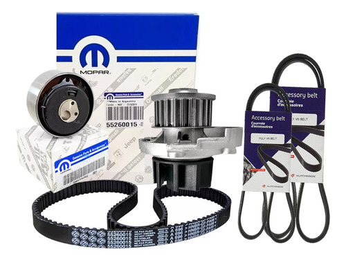 Kit Distribucion + Bba + Poly Fiorino 1.4 Evo 2021 2022 2023