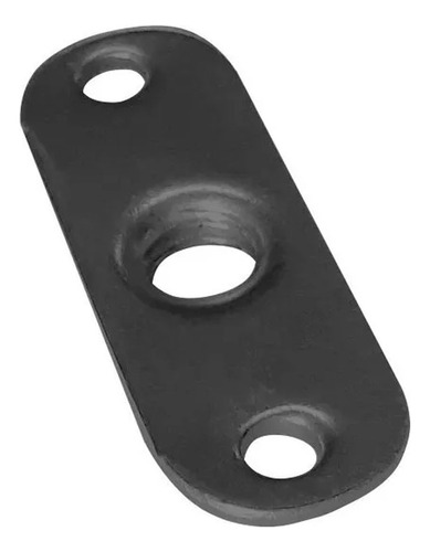 Base Regaton Zinc Rosca 5/ 16o/ Placa De 18mm Negra X 4 Uni