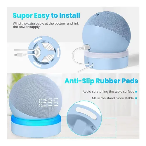 Soporte De Mesa De Zuolaco Para Echo Dot De 5ta Generación,