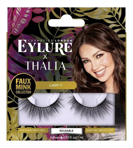 3 Pza Pestañas Postizas Eylure Thalia Lady T 1 Par