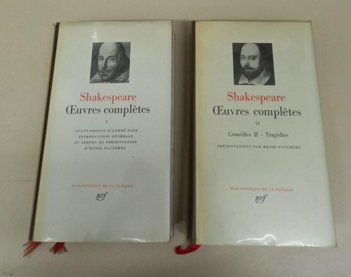 Oeuvres Completes - Tragedies * Shakespeare 2 Tomos * Obras