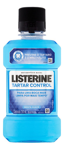 Enxaguante bucal Listerine Tartar Control menta suave 250 ml