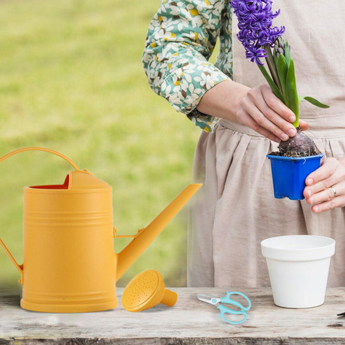 2l Regador De Jardim Fácil De Usar Ferramenta De Amarelo