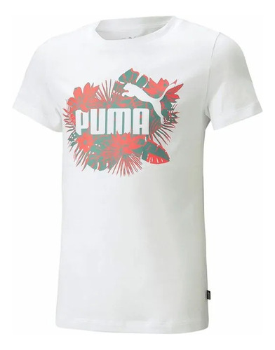 Remera Puma Mujer Ess + Flower Power Tee Art 62111602