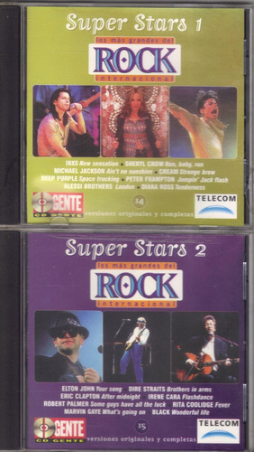 Colección Rock Internacional Super Stars - 18 Cds 