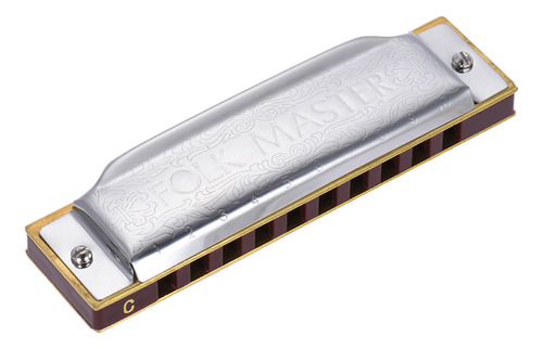 Armónica Harmonica Folkmaster 20 Standard 1072-c Para Princi