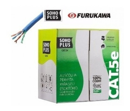 Cable Utp Furukawa Cat 5e Interior Multilan Cat5-int 305m
