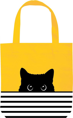 Bonita Bolsa Lona Regalos Para Amantes Los Gatos Para Mujere