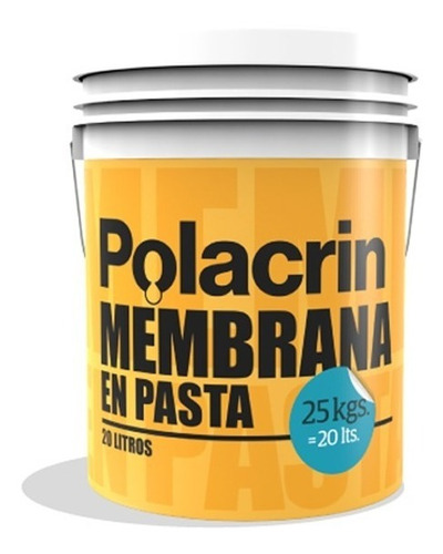 Polacrin Membrana En Pasta / Liquida 20 Lts | Giannoni