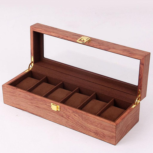 Caja De Exhibición De Reloj De Ranuras, Organizador De C