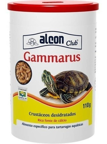 Alcon Gammarus 110 G - Ração Tartaruga Camarão Desidratado