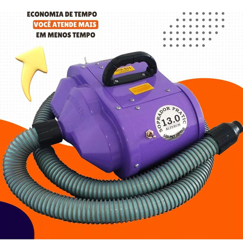 Soprador Pet 2.800 Watts 2 Motores - C/ Mangueira 2 Metros