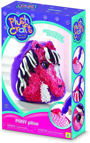 The Orb Factory Plushcraft Pony Pillow