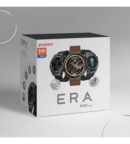 Smartwatch Era One Class Binden Amoled Con Asistente De Voz