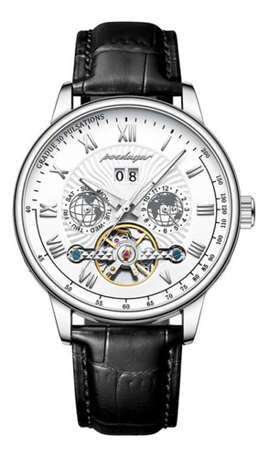 Relojes Mecánicos Poedagar Calendar Tourbillon