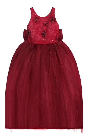 Vestido De Fiesta Para Nina Color Vino | MercadoLibre 📦 Vestido De Fiesta Para Nina Color Vino | MercadoLibre 📦