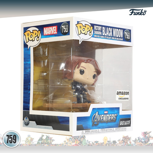 Funko Pop Viuda Negra Shawarma #759 Marvel Avengers Deluxe