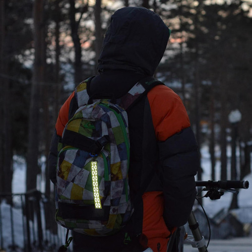 Llavero Reflectante Para Mochila Llavero Ciclismo Colgantes