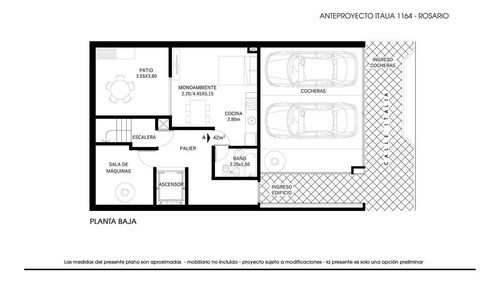 Imagen 5 de 8 de Venta Departamento Un Dormitorio Con Balcón Italia 1100 - Rosario Centro