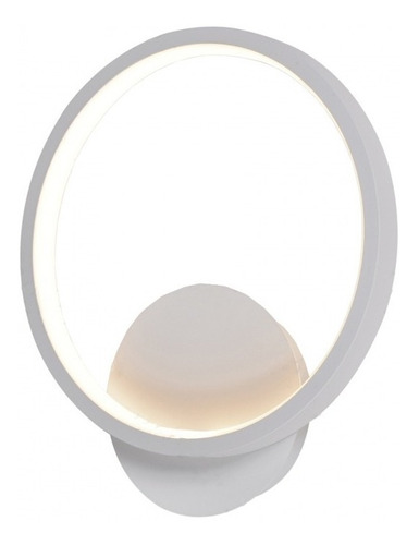 Arandela Luminária Sindora Dcb03051 Ø24 Metal Silicone 14w Cor Branco