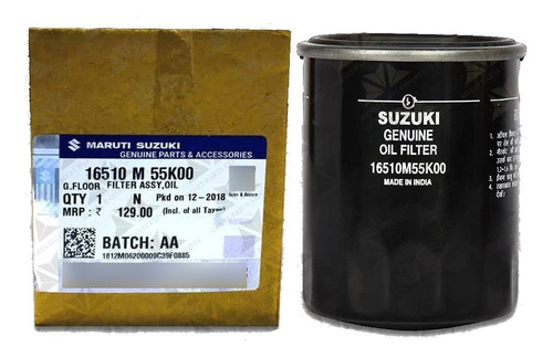 Filtro De Aceite - Suzuki New Grand Vitara 1.5 (original)