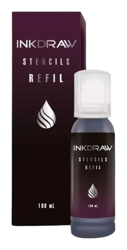 Inkdraw Stencils 100ml Tinta Decalque Epson Tattoo Tatuagem