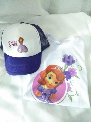 Camiseta Y Gorra Personalizada Sublimada