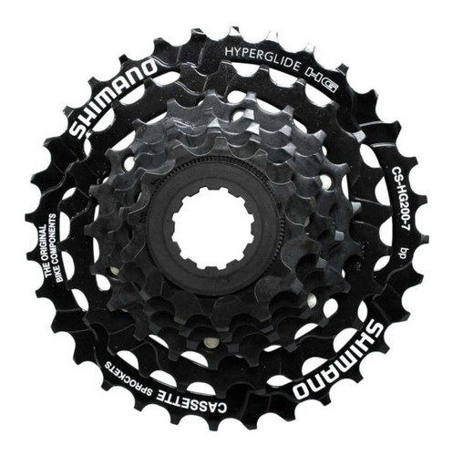 Imagen 2 de 6 de Piñón A Cassette Shimano Hg200 7v 12-32 Carbonobikes