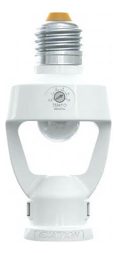 Sensor De Presença Exatron Soquete Base E27 Função Rele