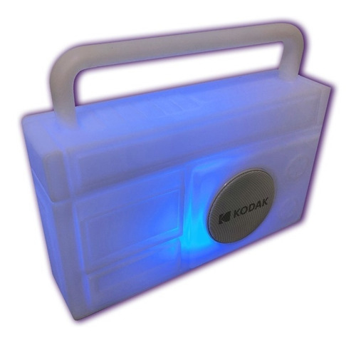 Parlante Bt Kodak Led Ritmo De La Musica Con Control Remoto