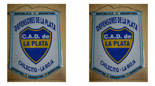 Banderin Chico 13cm Defensores De La Plata Chilecito