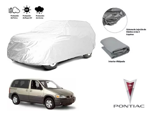 Lona Gruesa Afelpada Cubre Minivan Pontiac Montana 2000